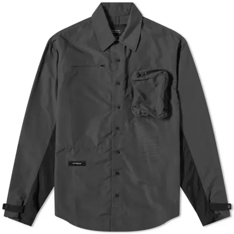 Pocket Detail Nylon Overshirt