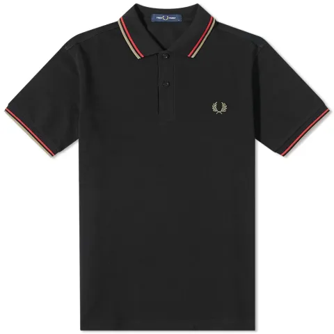 Slim Fit Twin Tipped Polo