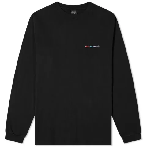 Long Sleeve Embroidered Logo T-Shirt