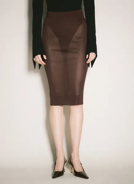 Pencil Knit Skirt