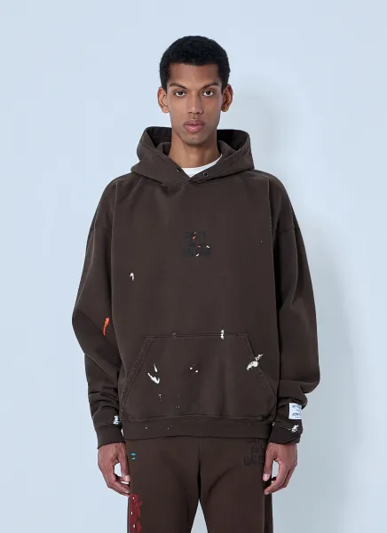 Abstract Print Hoodie