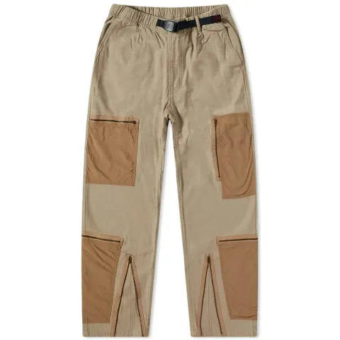 Back Satin Parachute Pants