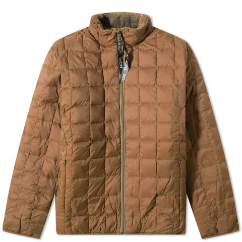 Reversible Boa Fleece Down Jacket