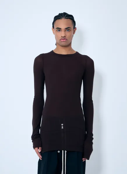 Rib Long Sleeve T-Shirt