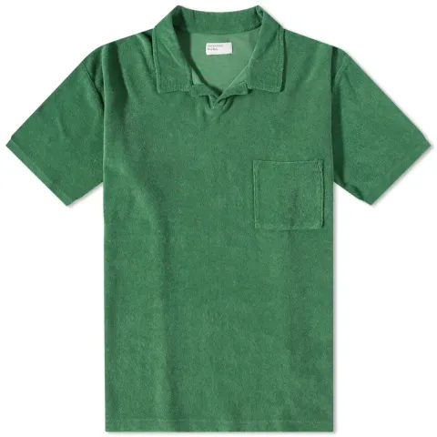 Terry Fleece Vacation Polo