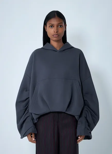 Hooded Cotton Sweatshirt