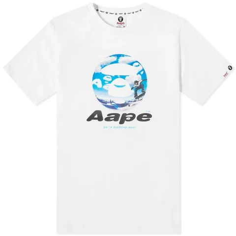 AAPE Skate Scape Moon Face T-Shirt