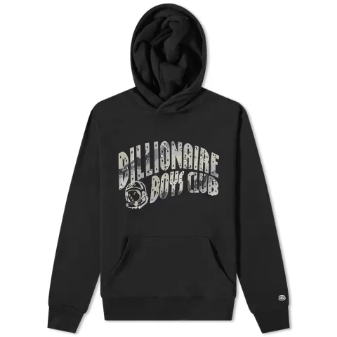 Camo Arch Logo Popover Hoodie