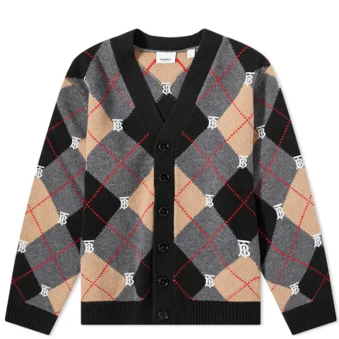 Ackerman Argyle Cardigan