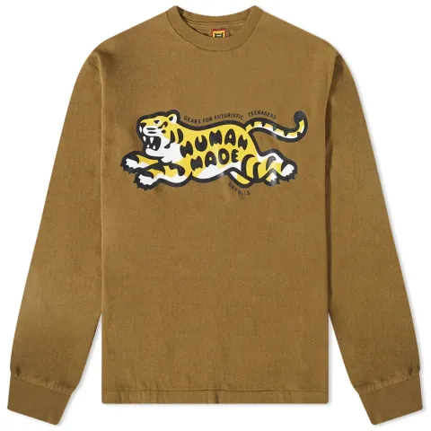 Long Sleeve Tiger T-Shirt