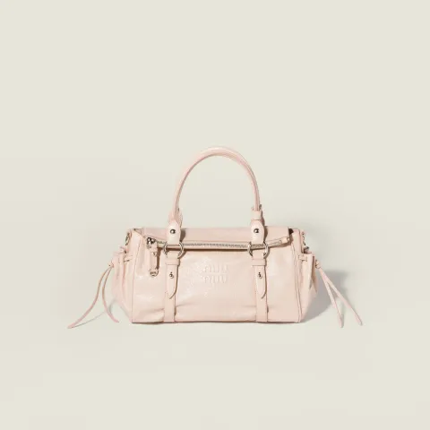 Nappa leather handbag