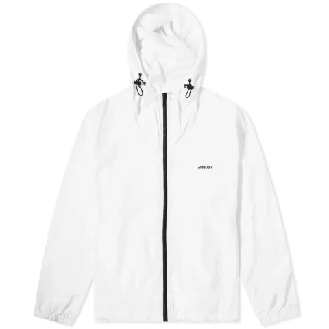 Full Zip Hooded Logo Jacket