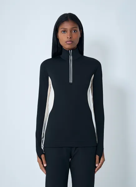 Logo Motif Ski Base Layer