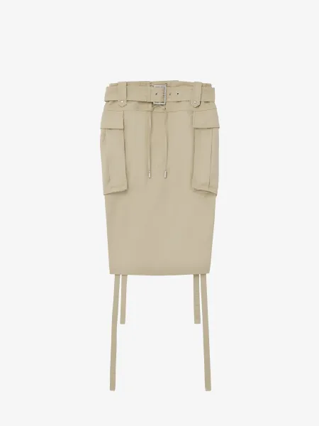 Midi Cargo Skirt