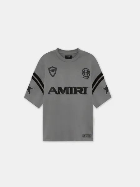 SKATE TEE AMIRI SPORT OVERSIZED TEE - STONE