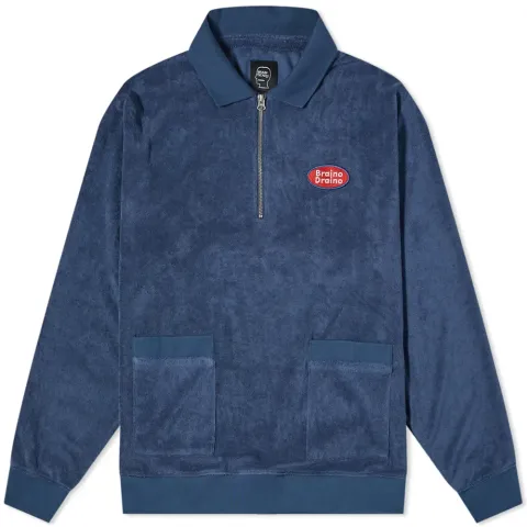 Wing It Half Zip Terry Polo