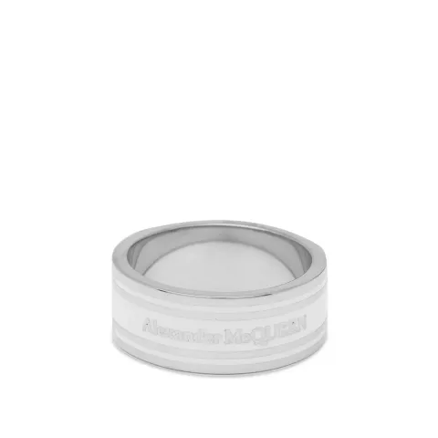 Enamel Tag Ring