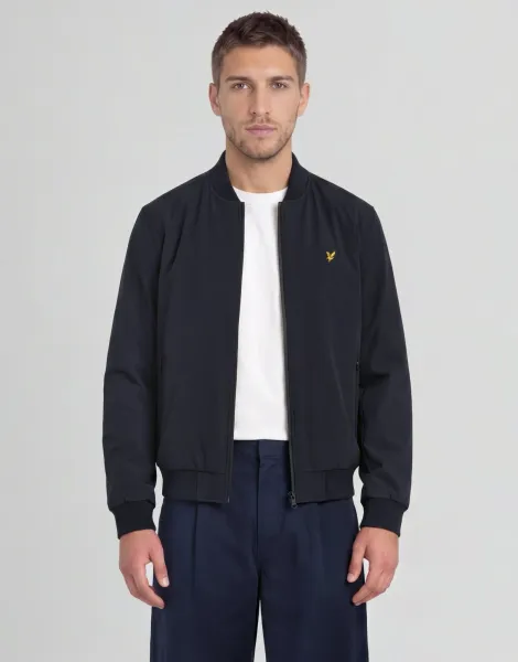Lyle & Scott Nylon Padded Bomber Jacket