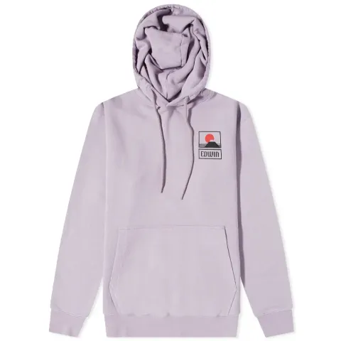 Sunset on MT Fuji Popover Hoodie