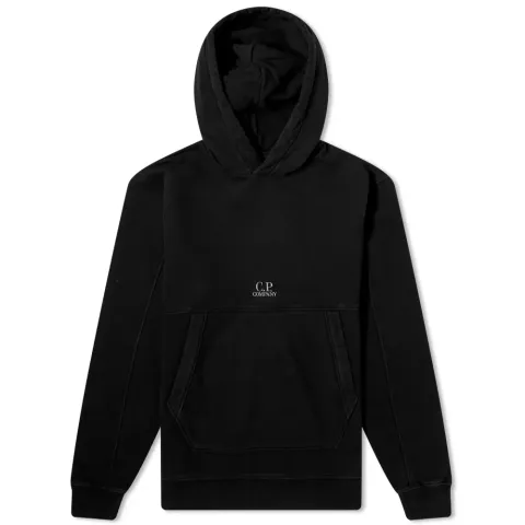 CP Company Centre Logo Popover Hoodie