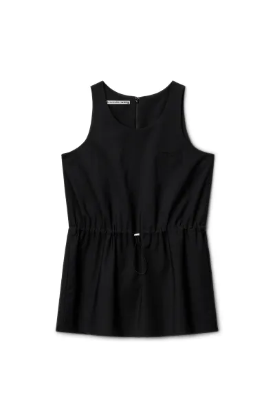 Ruched Waist Mini Dress