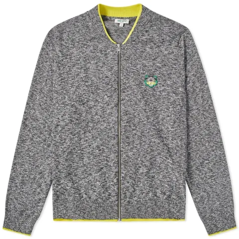 Tiger Zip Cardigan