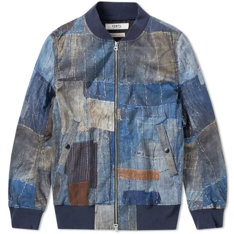Printed Boro MA-1 Jacket
