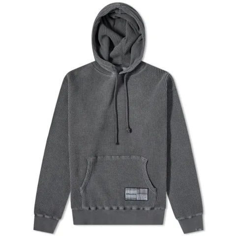 Overdyed Waffle Popover Hoody