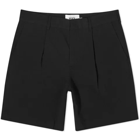 Linton Pleat Seersucker Shorts
