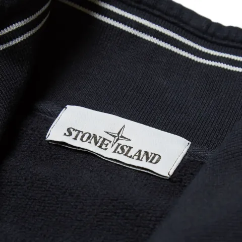 Garment Dyed Cotton Fleece Zipped Track Top
