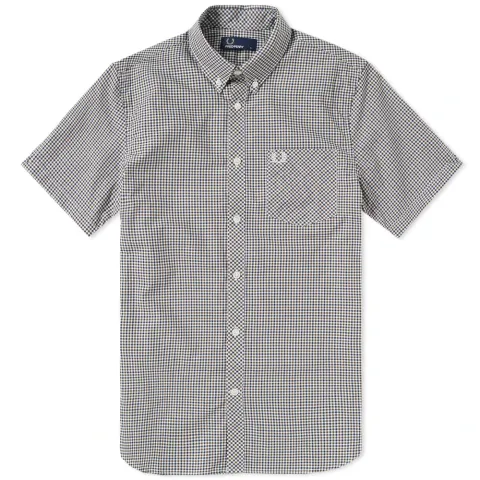 Fred Perry Short Sleeve Gingham Shirt