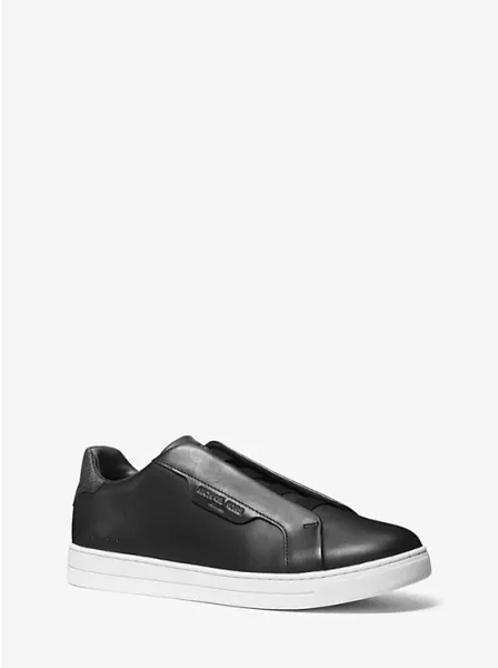Michael Kors Keating Leather Slip-On Sneaker