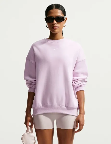 Nike Studio Crew Neck Sweatshirt Lilac