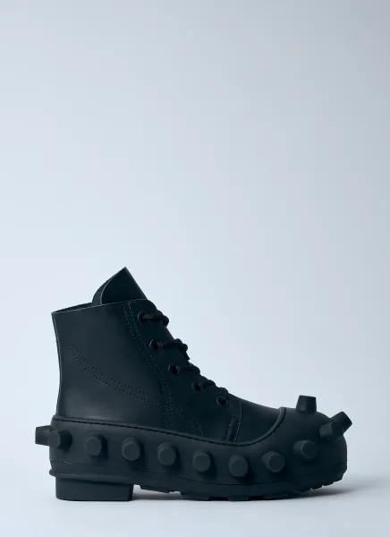 Leather Boom Boots