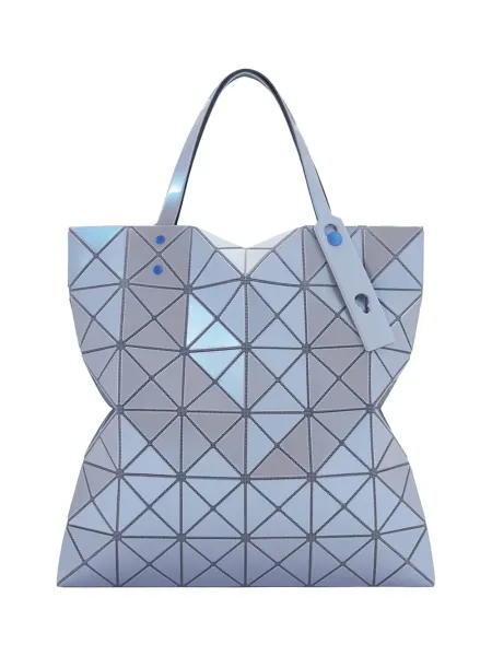Issey Miyake Bao Bao Lucent Tote Bag Blue Grey