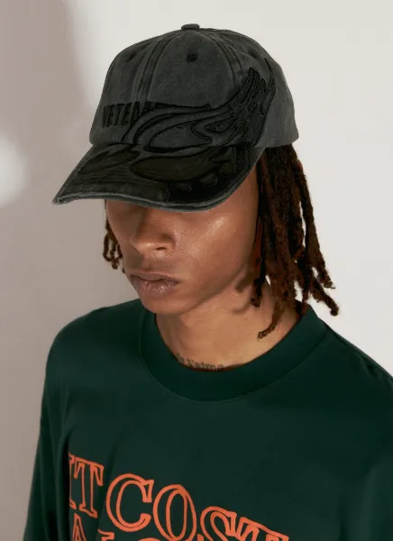 Flame Logo Baseball Cap