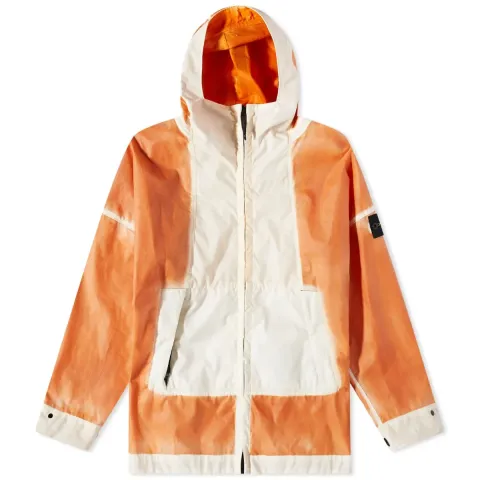 Hand-Sprayed Mussola Gommata-TC Jacket