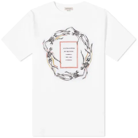 Skeleton Patch Logo T-Shirt