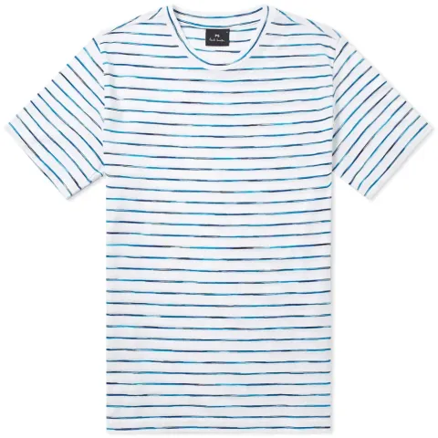 Two-Tone Stripe Tee