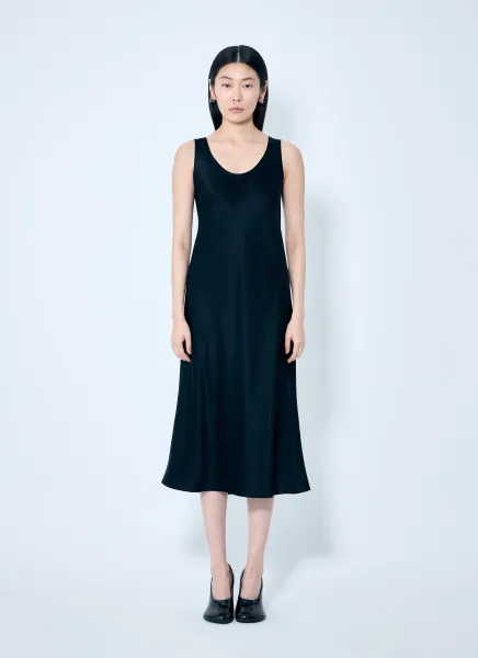 Silk Midi Dress