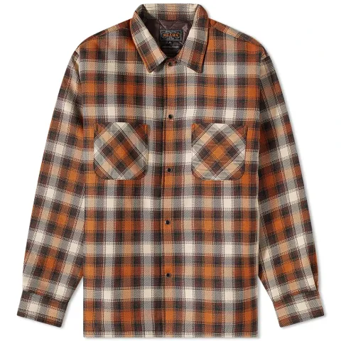 Ombre Check Mechanics Jacket