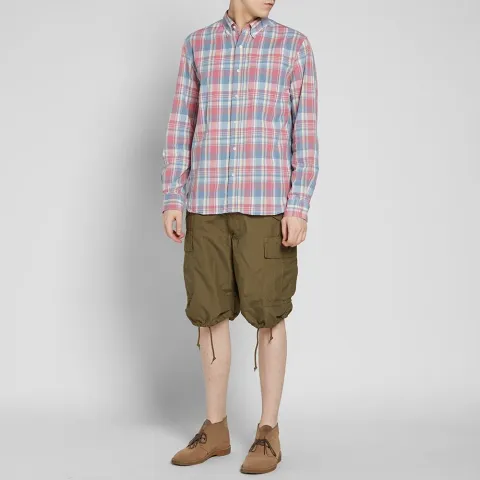 Button Down Fade Check Shirt