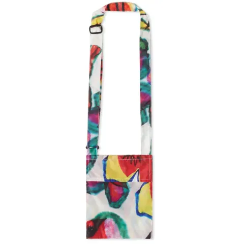 Flowers Print Army Pocket Bag