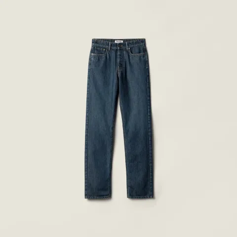 Five-pocket denim jeans