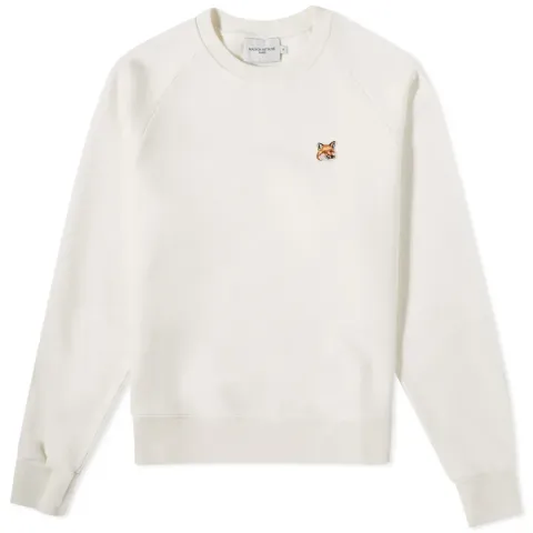 Maison Kitsuné Fox Head Patch Crew Sweat