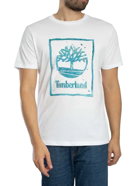 Timberland Water Stack Logo T-Shirt
