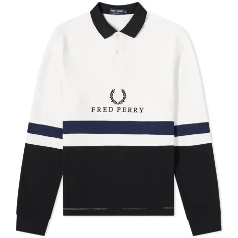 Fred Perry Embroidered Rib Sweat