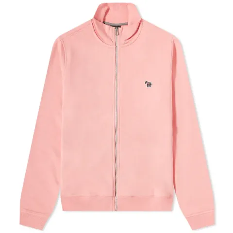 Zebra Zip Neck Sweat