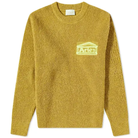 Waffle Crew Knit