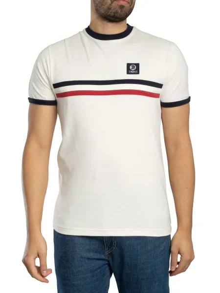 Trojan Stripe Front T-Shirt